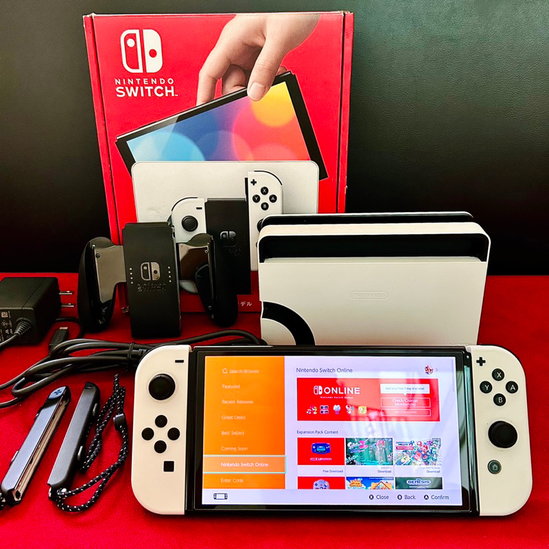 Jual Nintendo Switch Oled Second Original Warna Putih White Murah Ori ...