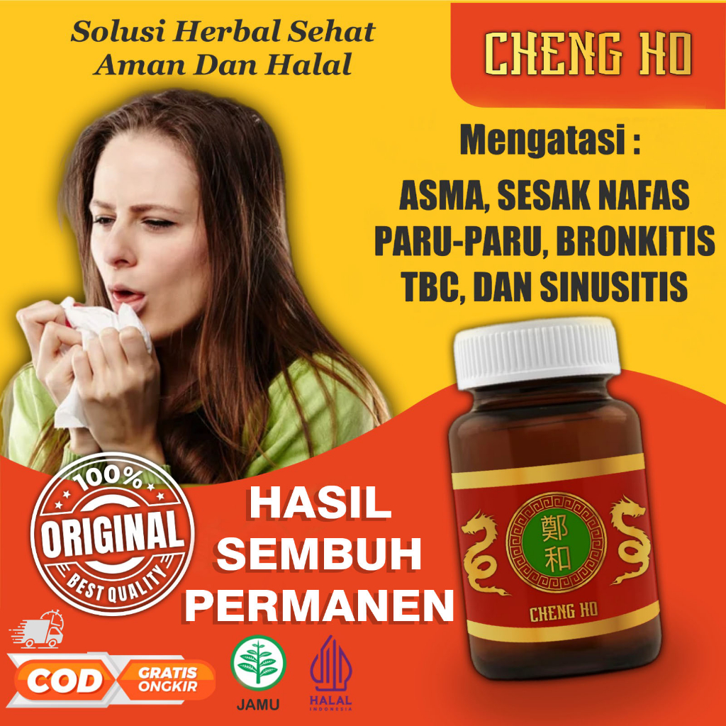 Jual Obat Asma Batuk Sesak Nafas Bronkitis Sinusitis Penyakit Paru Paru Tbc Perokok Berat 7773