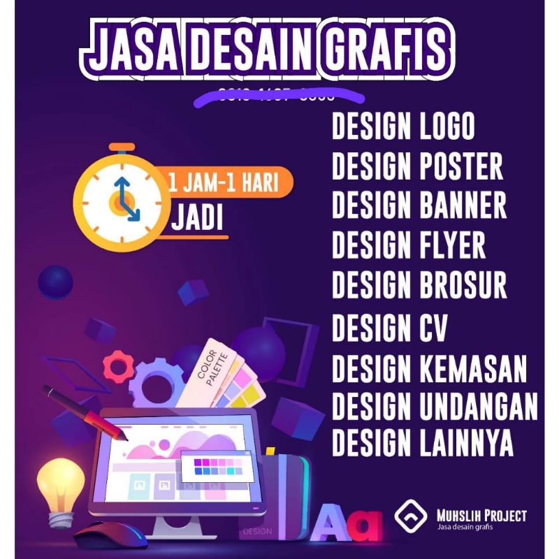 Jual Jasa design Logo, Banner, seragam, Mockup, kemasan, brosur, Feed ...