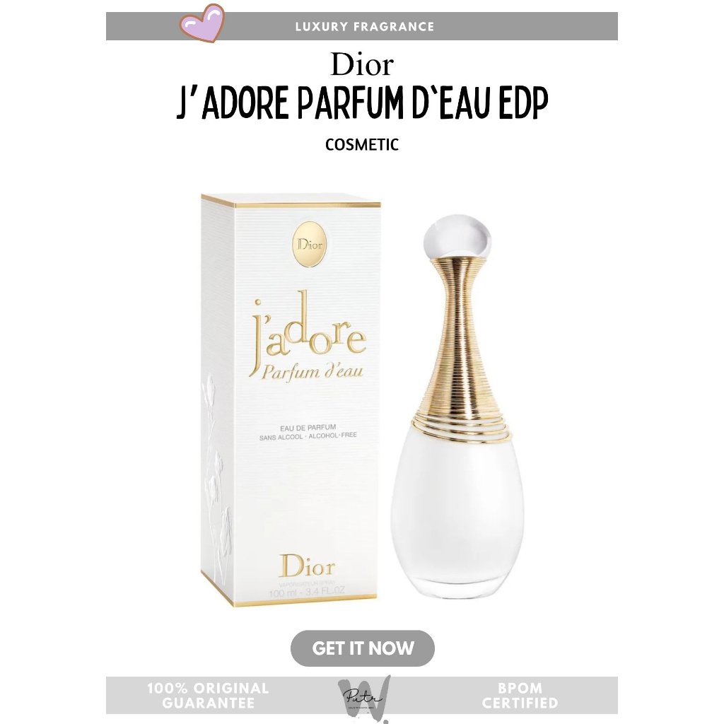Jual Dior J'adore Parfum d'Eau Dior Jadore Parfum dEau EDP - Main Image