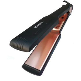 Kemei Catokan Rambut KM 470 Catok Rambut Lurus Temperatur Suhu Ionic