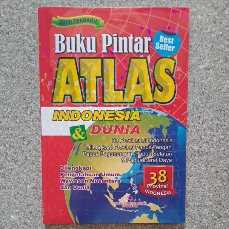 Jual BUKU PINTAR DAN ATLAS INDONESIA DAN DUNIA EDISI TERBARU 38 ...