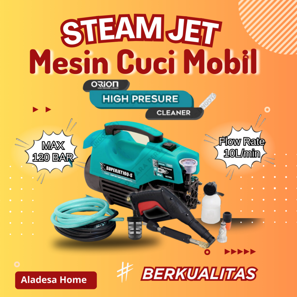 Jual Orion Steam Jet Mesin Steam Semprot Pencuci Mobil Dan Mobil Tidak