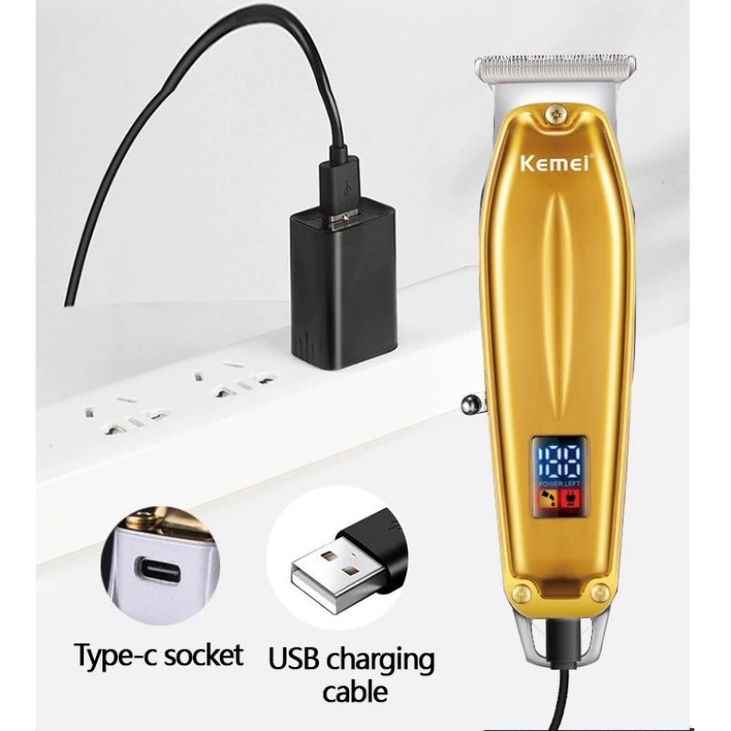 Alat Cukur Rambut Kumis Jenggot Elektrik Kemei KM 426 Mesin Profesional Hair Clipper Rechargeable | AutoStock