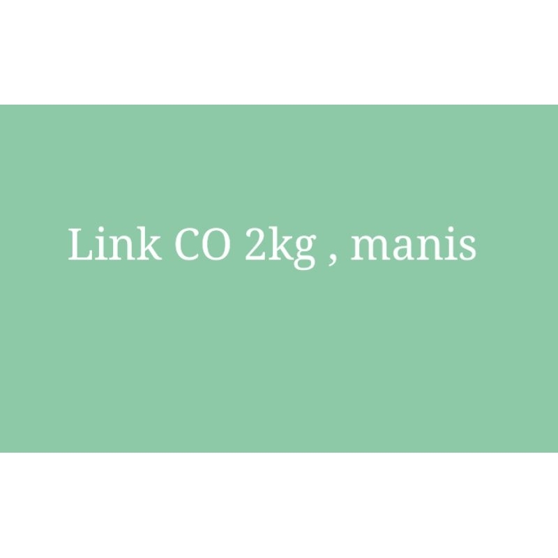 Jual link co live 2kg ,Man1s | Shopee Indonesia