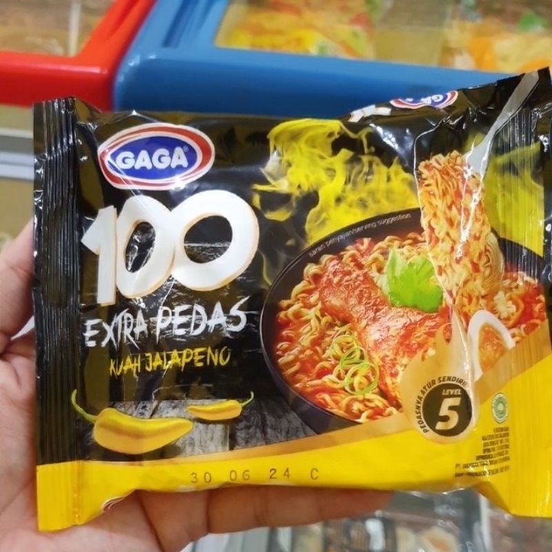 Jual Mie Gaga Extra Pedas Kuah Jalapeno 75g Shopee Indonesia