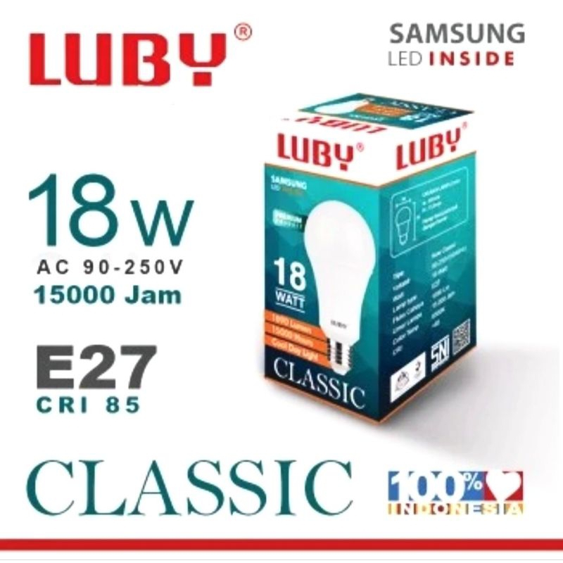 Jual Lampu Led Luby Classic W W W W W W W Bohlam Led Bulb