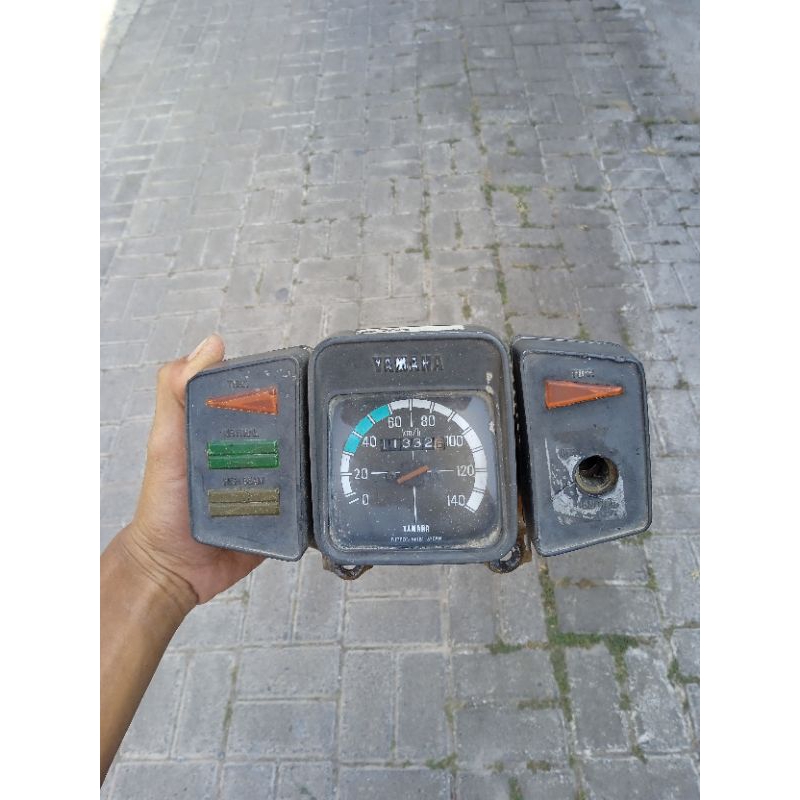 Jual speedometer ori yamaha tua l2g l2s bekas speedo jadul Shopee
