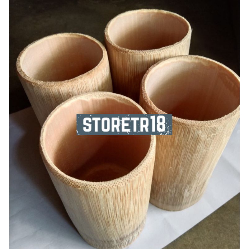 Jual Gelas Cangkir Bambu Model Biasa Simple Unik Elegan Shopee Indonesia 1046