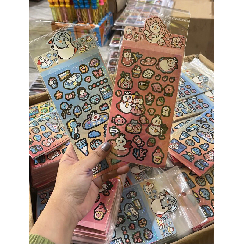 Jual Stiker mixue hologram stiker hologram mainan viral | Shopee Indonesia