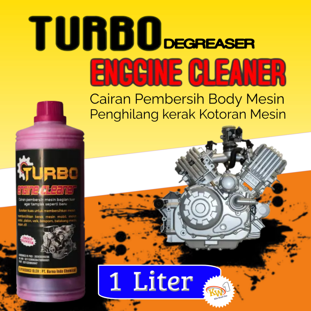 Jual TURBO ENGINE CLEANER Degreaser Obat Pembersih Mesin Mobil Motor ...