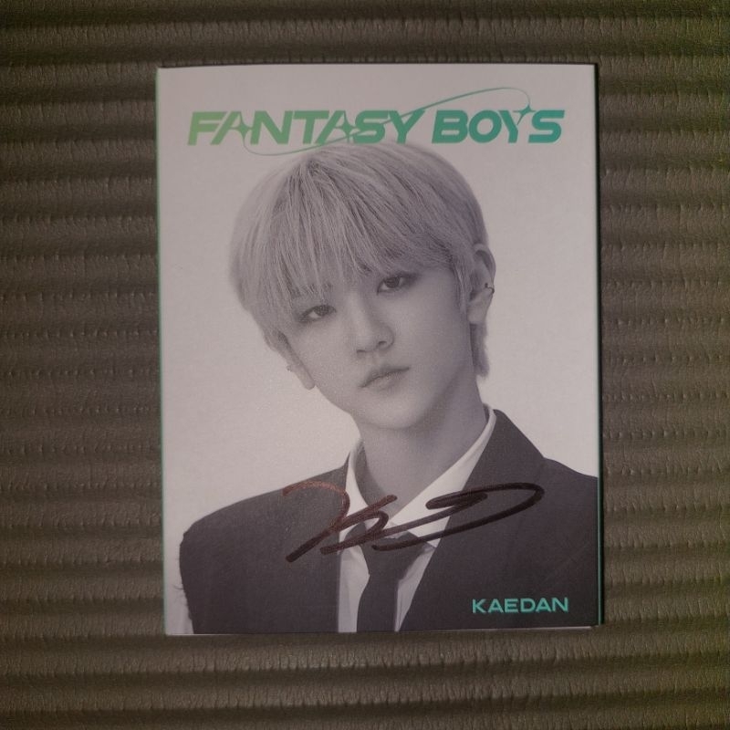 Jual Signed everline music album Fantasy Boys K-Soul Hikari