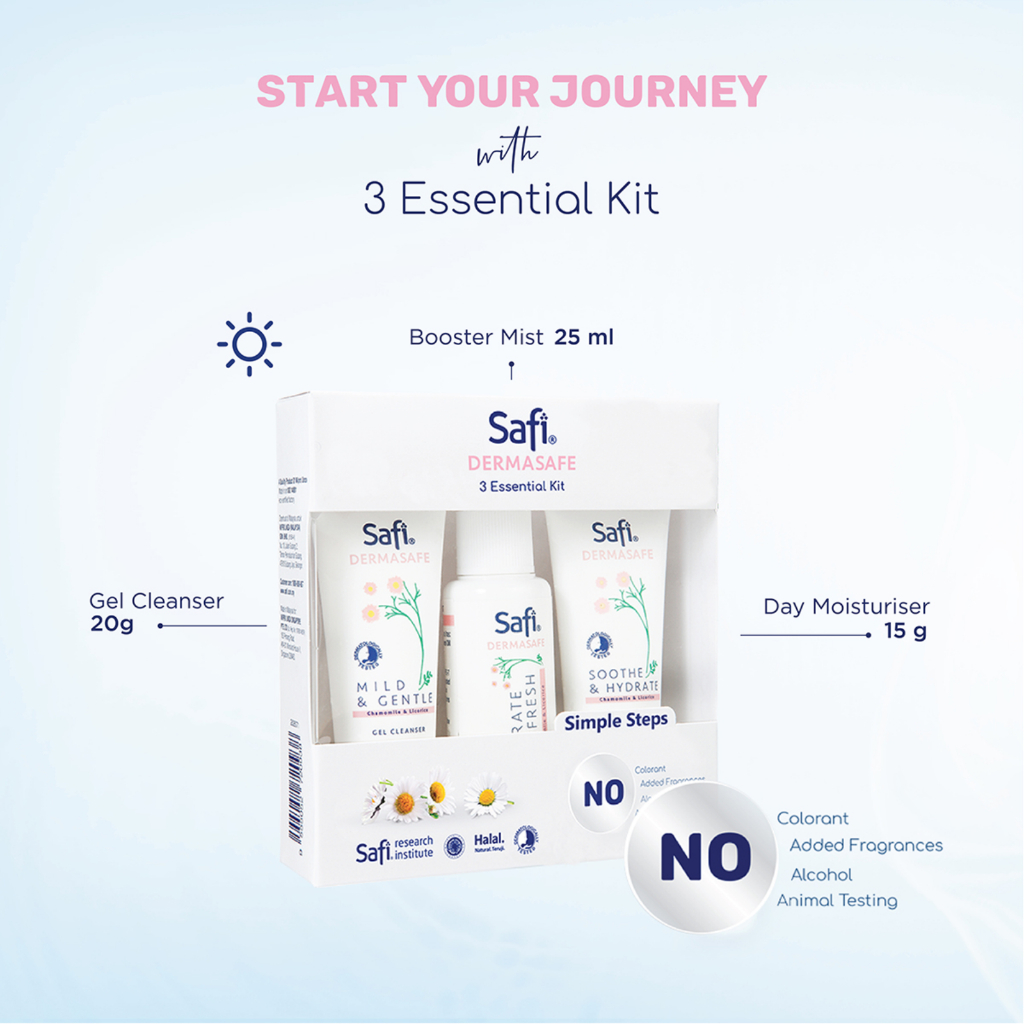 Jual Safi Dermasafe 3 Essential Kit | Shopee Indonesia