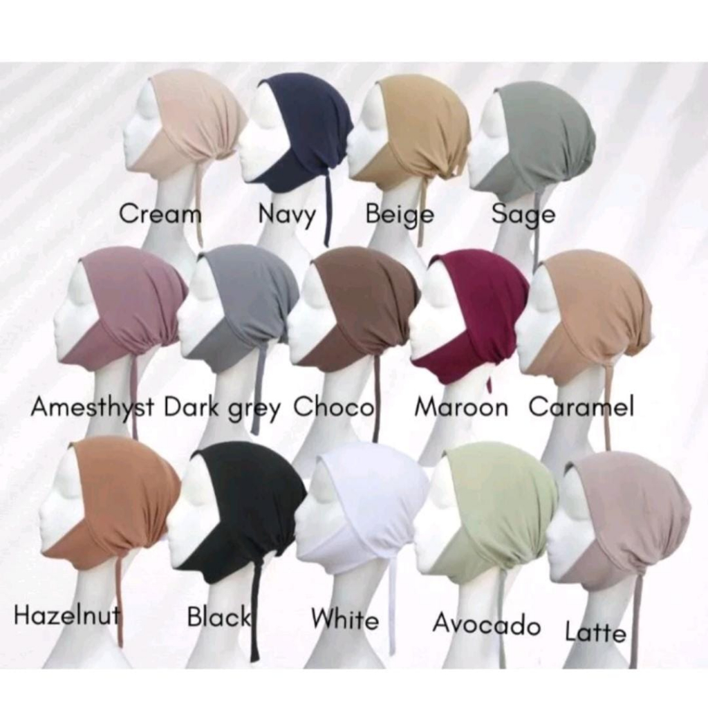 Jual Ciput Kaos Dagu / Inner Jilbab Tali Dagu | Ciput Hijab | Shopee ...