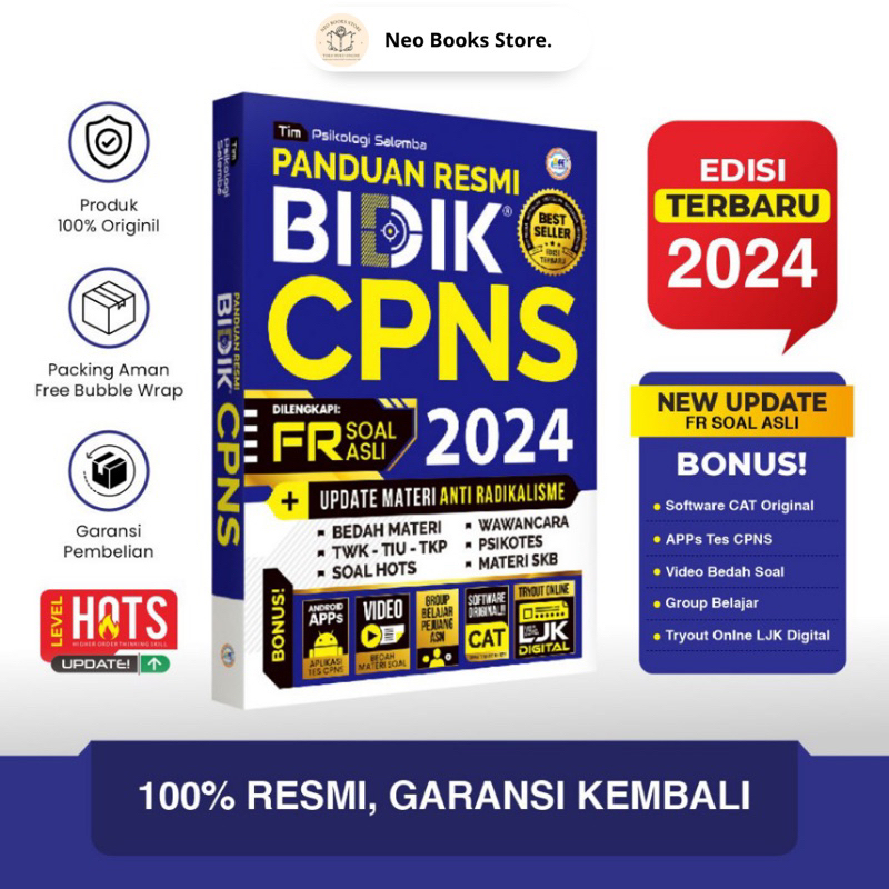 Jual Buku CPNS: Panduan Resmi Bidik CPNS 2024 (Ed. Terbaru) | Shopee ...