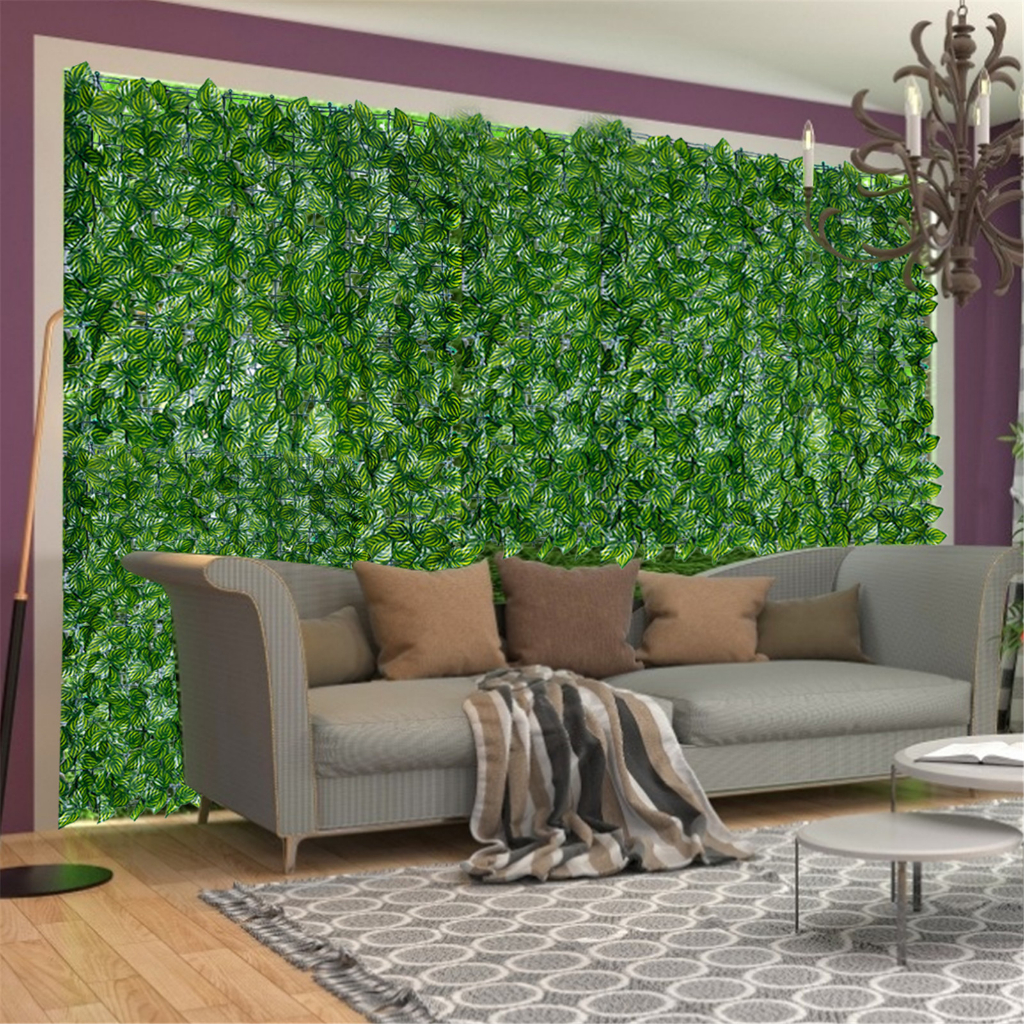 Jual Rumput Dinding Sintetis Dekorasi Dinding Daun Rambat Pagar 3 Meter ...