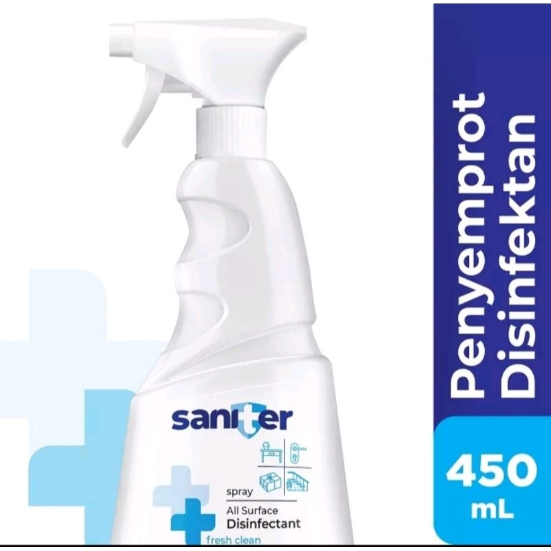 Jual Saniter Disinfektan Botol Spray 450ml (Expired 2025) Shopee