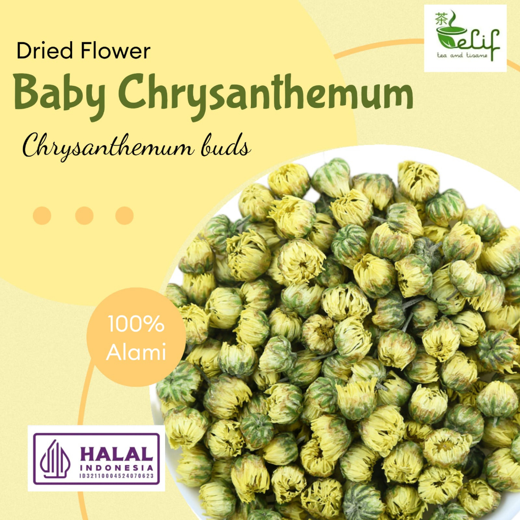 Jual Big Size Baby Chrysanthemum Flower Tea Teh Bunga Baby Crysanthemum