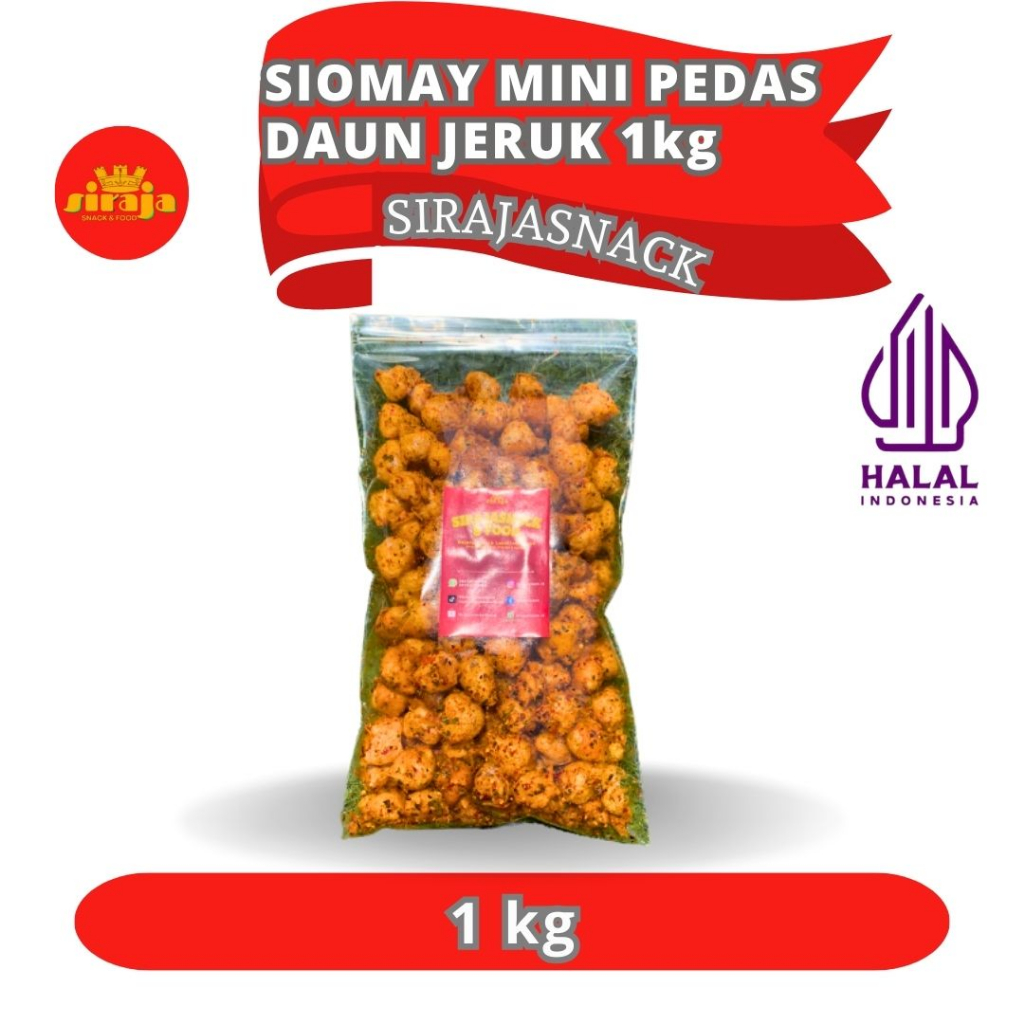 Jual Sirajasnack Siomay Mini Pedas Daun Jeruk 1 Kg Bisa Cod Cuanki