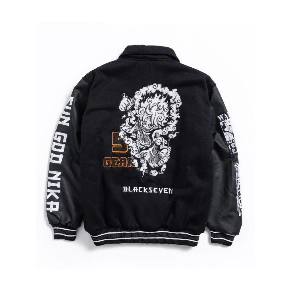 Jual Rck Supermall Varsity Jacket Gear V Sun God Nika Shopee Indonesia