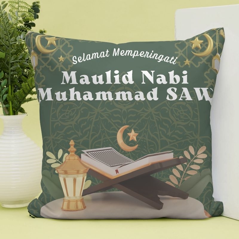 Jual SOUVENIR BANTAL MAULID NABI / SOUVENIR BANTAL PRINTING MURAH / BANTAL  FOTO | Shopee Indonesia