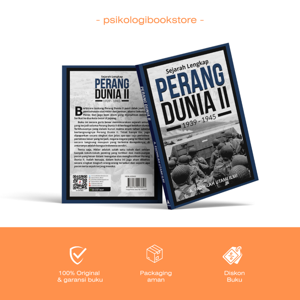 Jual Buku Sejarah Lengkap Perang Dunia Ii 1939 1945 Shopee Indonesia 