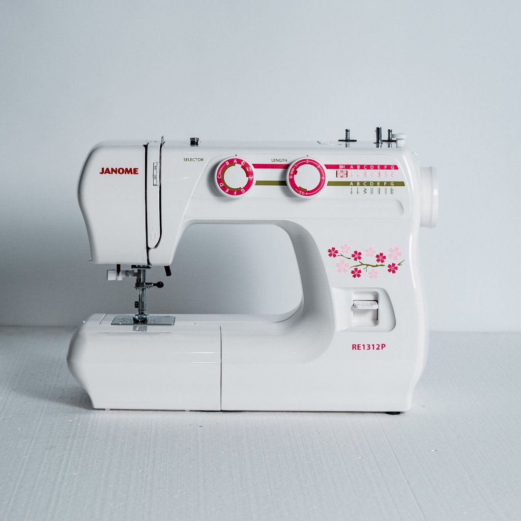 Jual Mesin Jahit Portable Janome New RE 1312 / RE 1312P Shopee Indonesia