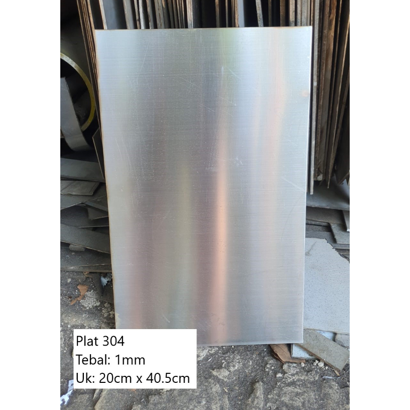 Jual Plat Stainless 304 Tebal: 1mm | Shopee Indonesia