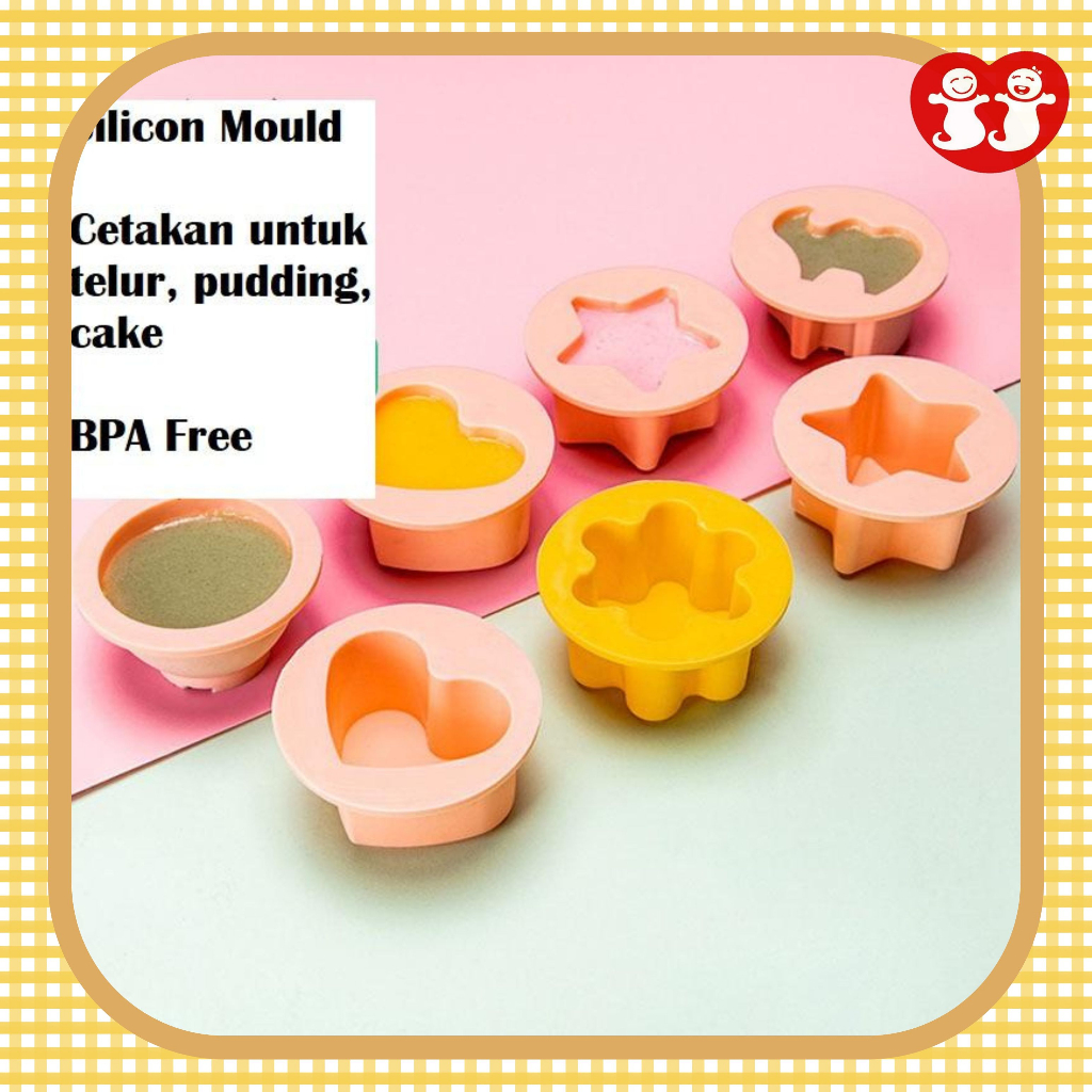 Jual Cetakan telur rebus silikon, Egg steamer Silicon, Cetakan jelly ...
