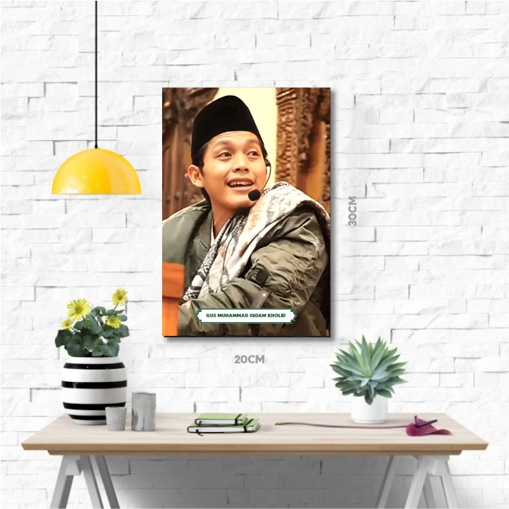 Jual Hiasan Dinding Foto Gus Iqdam Gus Kautsar Habib Zaidan Habib