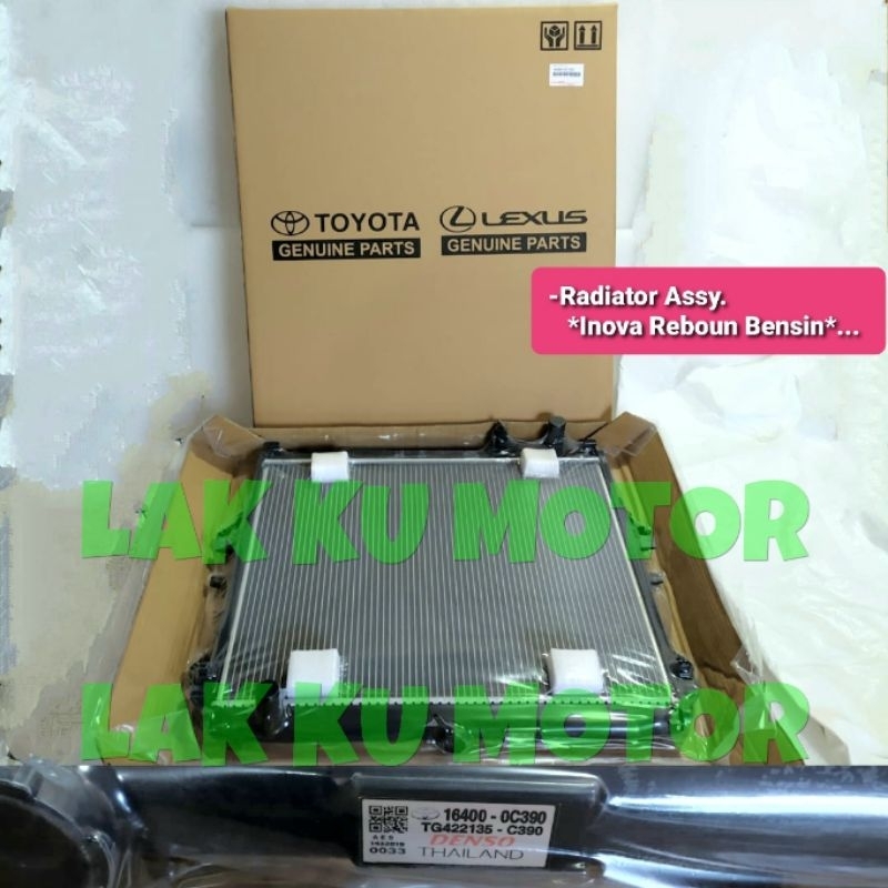Jual RADIATOR ASSY INNOVA REBORN FORTUNER VRZ HILUX REVO BENSIN MATIC ...