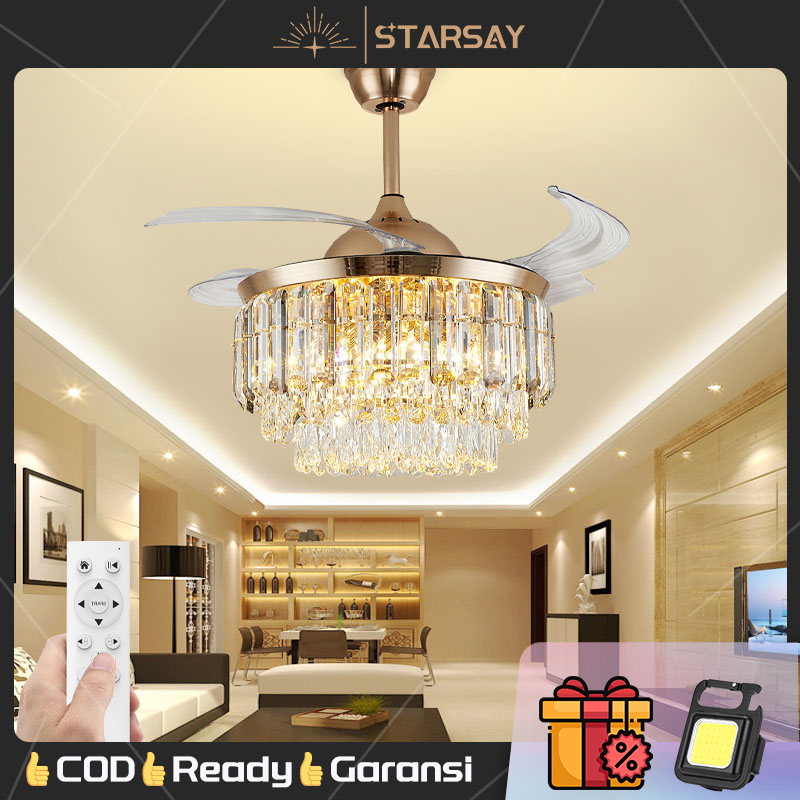 Jual Kristal In Lampu Gantung Kipas Angin Cm Inch Warna