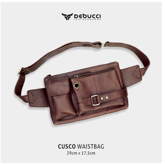 Jual Debucci Leather goods - Cusco Waistbag/Waistbag pria Waistbag ...