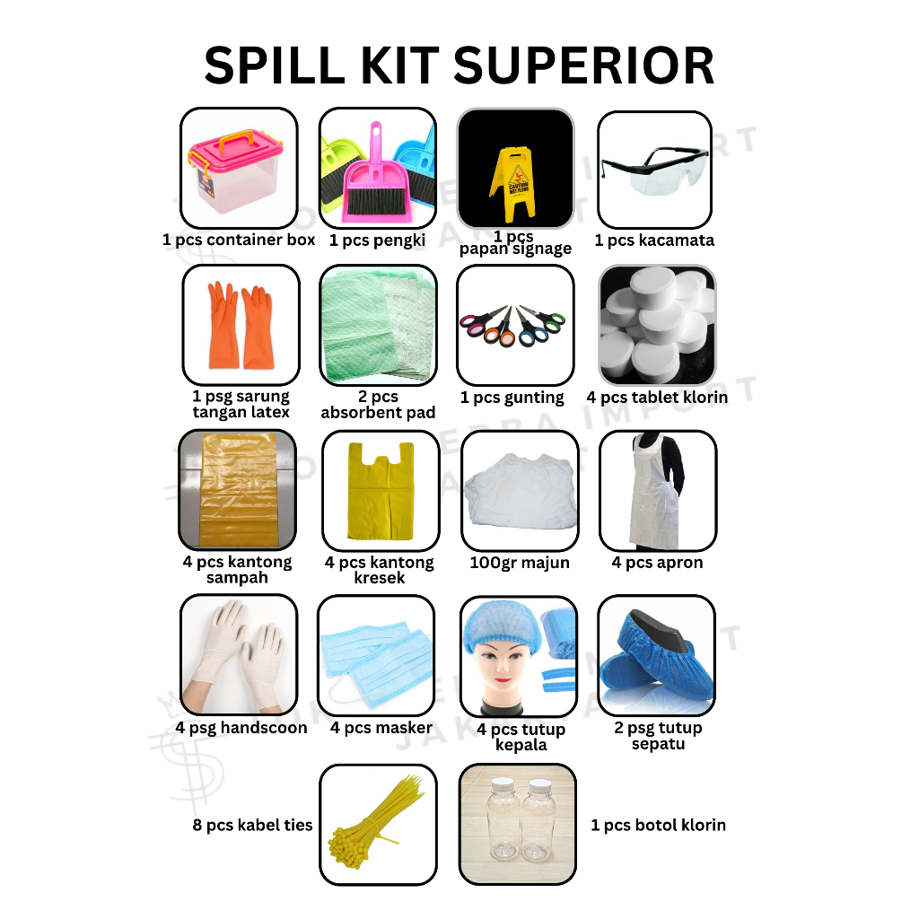 Jual SPILL KIT INFEKSIUS/ APD Rumah Sakit/ Puskesmas/ Klinik | Shopee ...