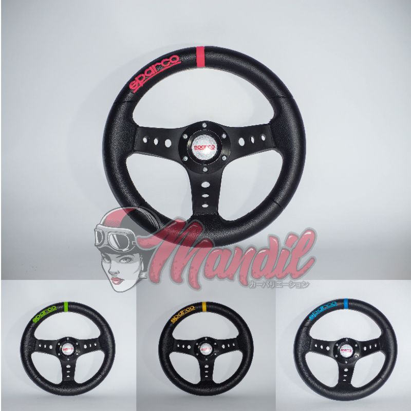 Jual Setir Mobil Racing UK 12 Inch | Shopee Indonesia