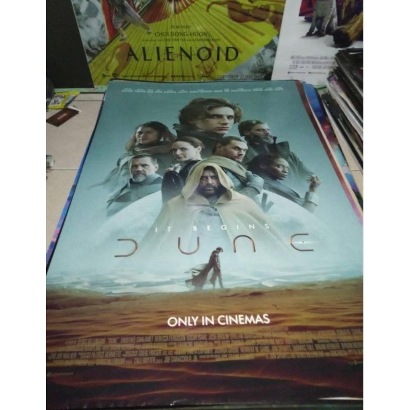 Jual Original Poster Film Bioskop Dune Official One Sheet | Shopee ...