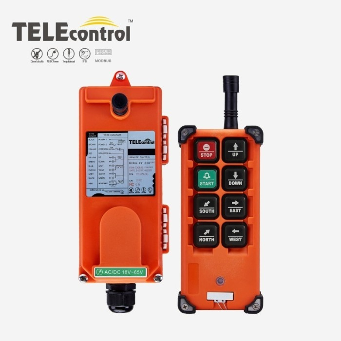 Jual READY STOK] Industrial Remote Control F21-E1B Hoist Crane Lift ...