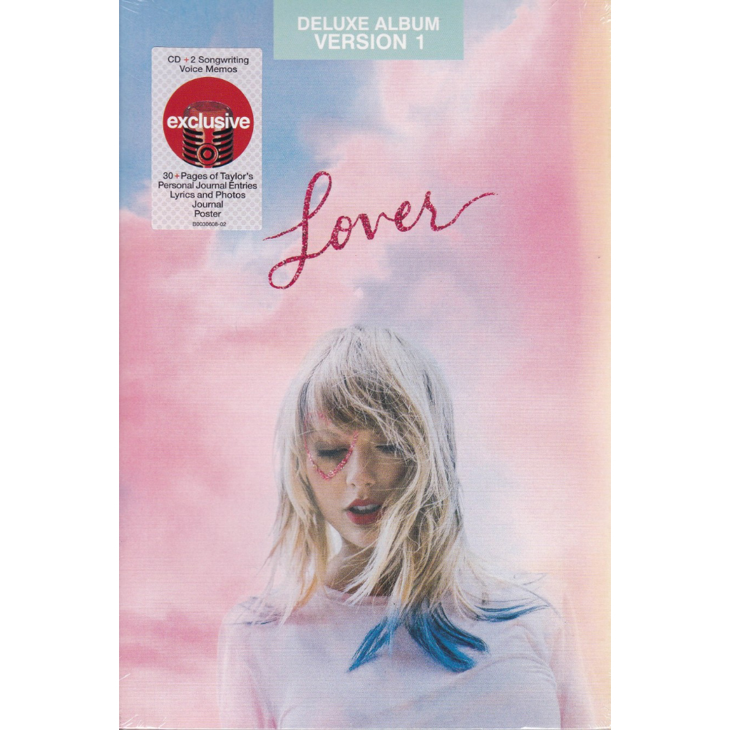 Jual CD Taylor Swift - Lover Deluxe Version 1, 2, 3, 4 | Shopee Indonesia