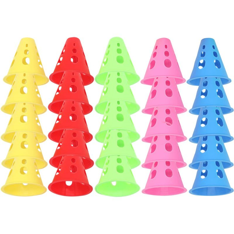 Jual 20pcs Cone Sepatu Roda Dengan Tas Warna Kerucut Sepatu Roda ...