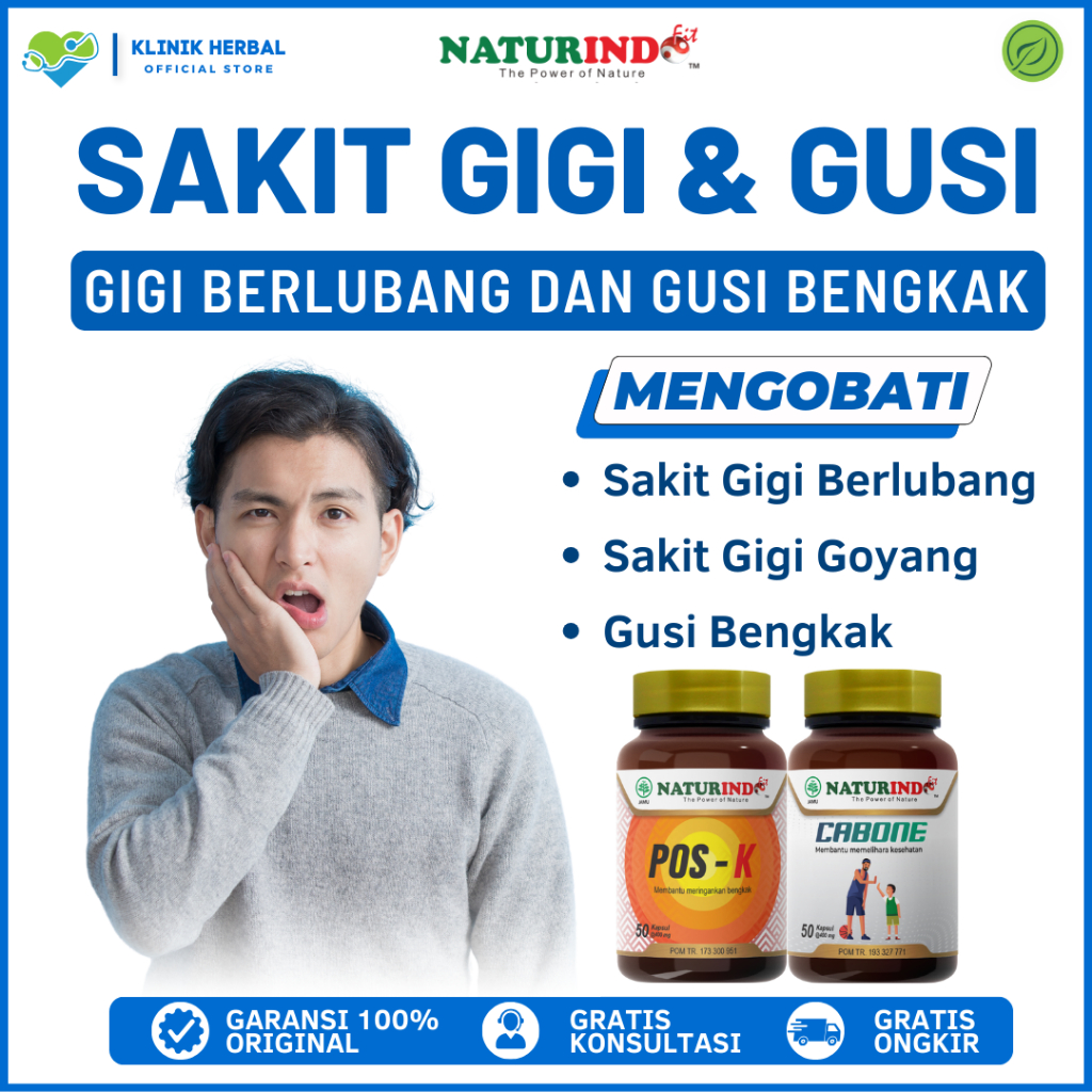 Jual Obat Sakit Gigi Berlubang Ampuh Dan Gusi Bengkak Herbal Pos K ...