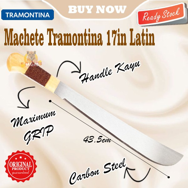 Jual Tramontina 17in Machete 43cm | Shopee Indonesia