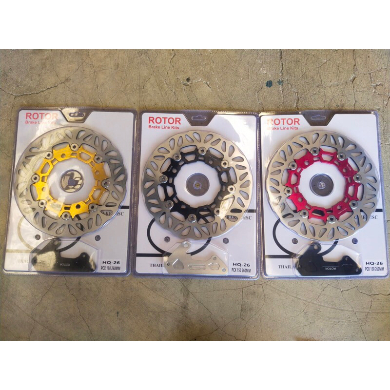 Jual PIRINGAN DEPAN CAKRAM ROTOR 260MM PCX 150 CNC FLOATING BRAKE DISK ...