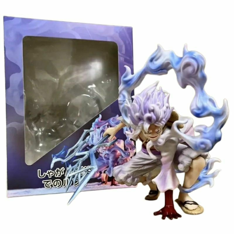 Jual action figure one piece monkey d Luffy gear 5 sun god hand squat ...