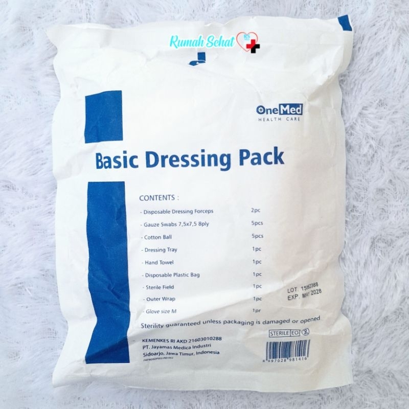 Jual PEMBALUT LUKA SET BASIC DRESSING SET PERAWATAN LUKA Disposible
