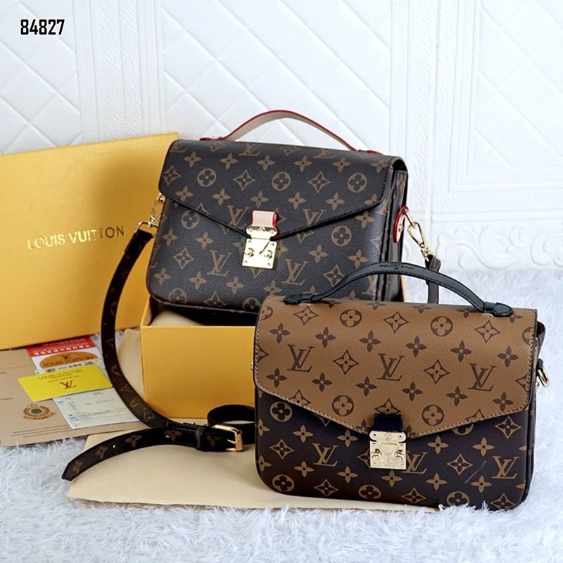 Jual Tas LOUIS VUITTON Metis Reverse Monogram 40880 free BOX - tas lv metis  ada nomor seri