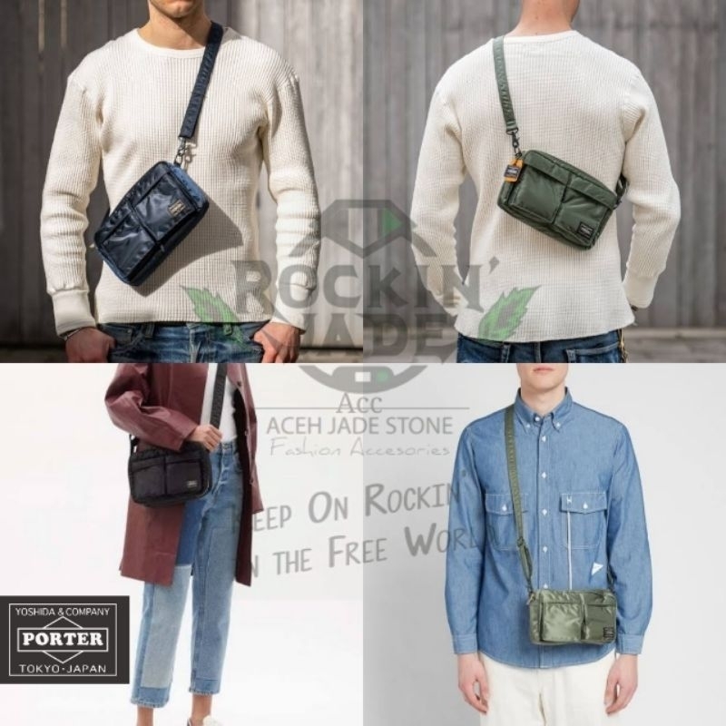 Jual Tas Porter Tanker XS Yoshida Tokyo Japan Sling bag Tas Ipad mini Shopee Indonesia