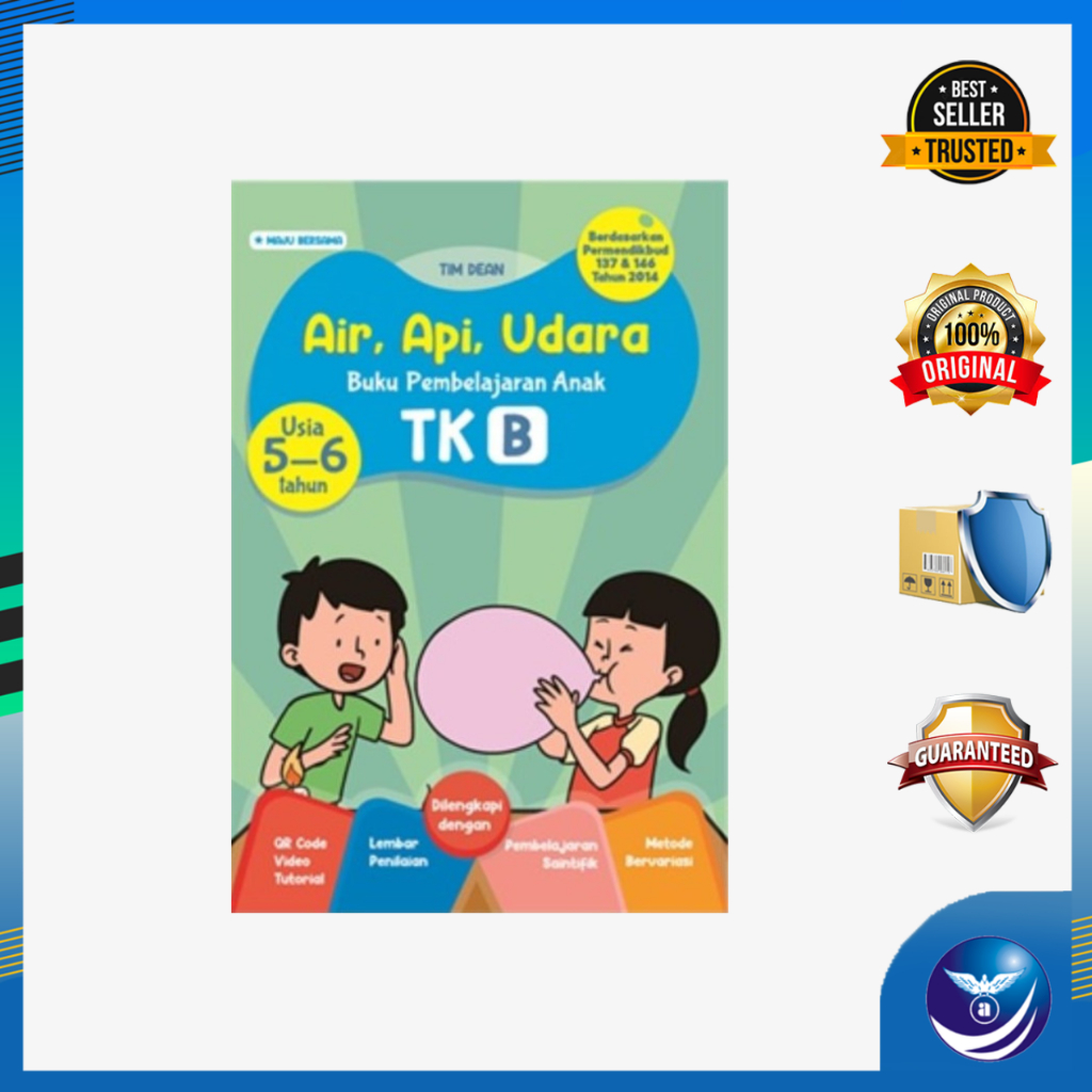 Jual Seri Buku Pembelajaran Anak TK B Usia 5-6 Tahun / TIM DEAN ...