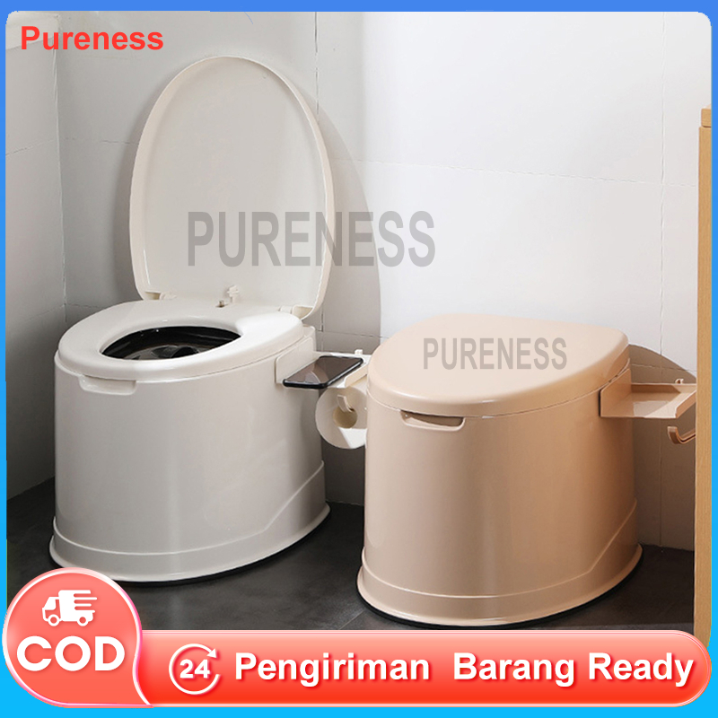 Jual WC Duduk Portable Pispot Kursi Toilet Duduk Toilet Kursi Pispot ...