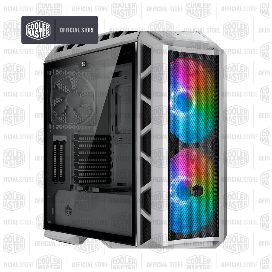 Jual Cooler Master MasterCase H500P Mesh White ARGB Mid Tower PC Case ...