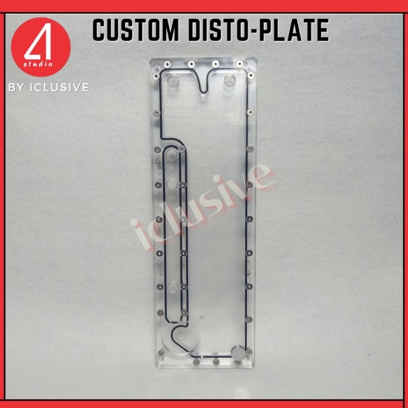 Jual Custom Distro Plate Reservoir Board PC Water Cooling Universal ...